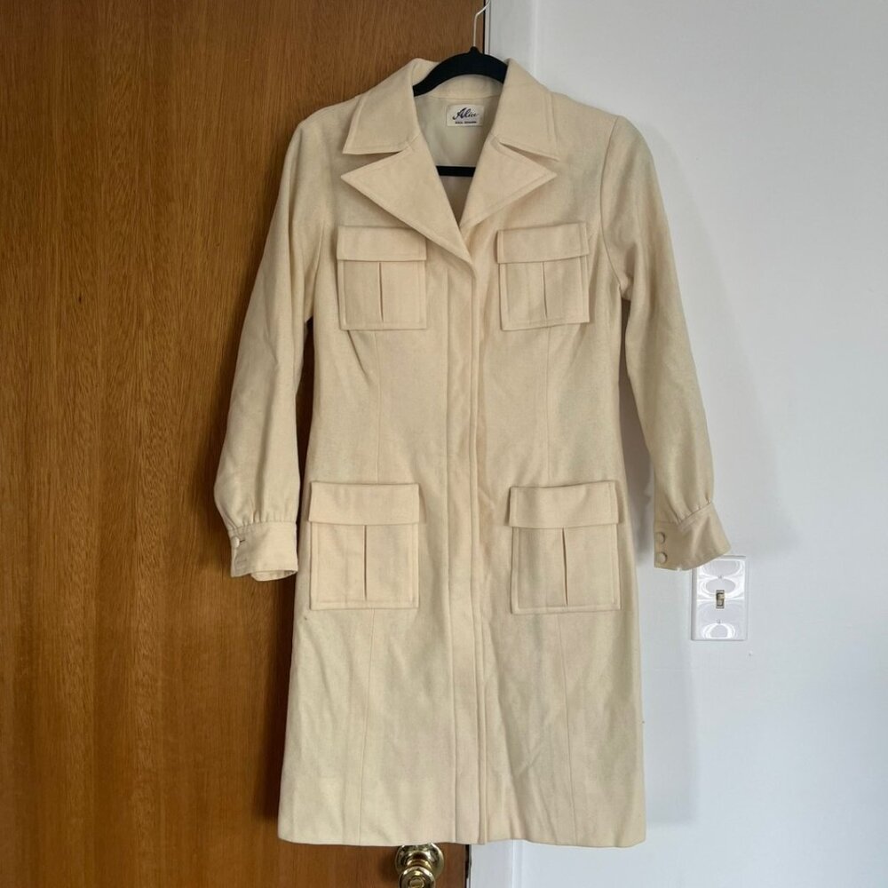 Vintage Alice Koza Okinawa Wool Dress